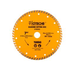 Diamantový rezný kotúč 180 mm, TURBO - HT570305