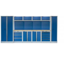 Kvalitný PROFI BLUE dielenský nábytok 4235 x 495 x 2000 mm - MTGS1300AA6