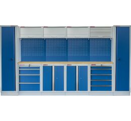 Kvalitný PROFI BLUE dielenský nábytok 3920 x 495 x 2000 mm - MTGS1300AA9
