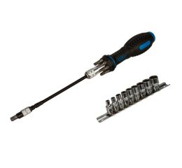 Sada flexibilného skrutkovača a nástavca 19 v 1 - LIASD100K01