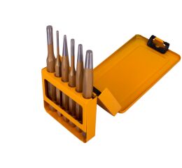 Sada vyrážačov a vytĺkavačov závlačiek 6 ks - HT390206