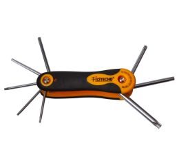 Vrecková sada torx kľúčov, 8 ks - HT261009