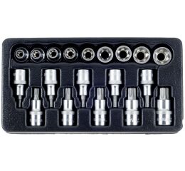 Sada nadstavcov TORX, 19 ks - LIACK274004
