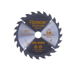 Pílový kotúč na drevo 185 mm, 24 zubov - HT580109