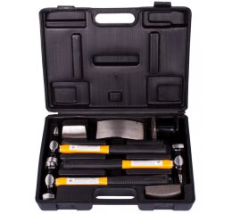 Sada klempiarskych kladív, 3 kladivá a 4 kovadliny - HT211301