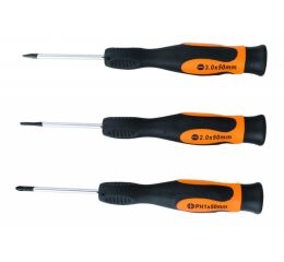 Skrutkovače na elektroniku, 3 ks - HT241803