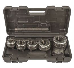 Sada račňových závitníkov na trubky, 5 ks - HT271013