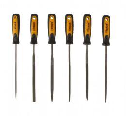 Sada ihlových pilníkov, 6 ks - HT403006