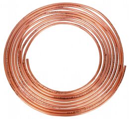 Medená brzdová trubka, priemer 4,75 mm, dĺžka 5m - WP475345