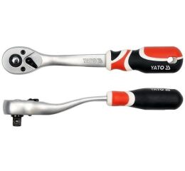 Ráčna 3/8" 200 mm vyhnutá