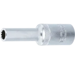 Predĺžená nástrčná hlavica 1/2", dvanásťhranná, 8 mm, BGS - B9356