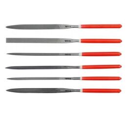 Sada pilníků jehlových 4 x 160 mm 6 ks - YT-6161