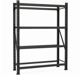 Regál na pneumatiky HEAVY DUTY, 1200 x 500 x 1800 mm, 4 police