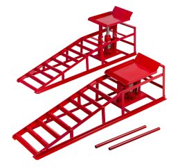 Nájazdové rampy s hydraulickým zdvihákom, pár - 2 t - AH019333