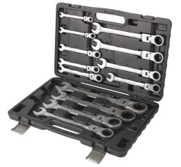 Sada račňových očkoplochých kľúčov v kufri 13 ks - AH121301