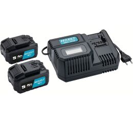 Rýchlonabíjačka + 2 Akumulátory 18V 5 Ah, 9500-05/3 - HA265251