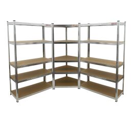 Regálový systém STANDARD, 3 diely - AH3035