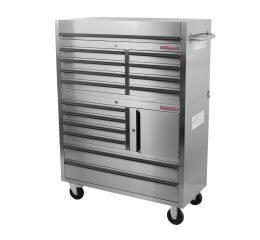 Dielenský vozík na náradie s nadstavbou, 14 zásuviek, AHProfi - AH4114