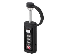 Bezpečnostný zámok, trojmiestny, 86 x 16,5 mm, priemer 6 mm