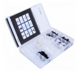 Sada plastových príchytiek, Peugeot, 345 ks - ATC002