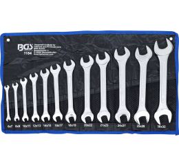 Sada obojstranných plochých kľúčov, 6 - 32 mm, 12 ks - B1184