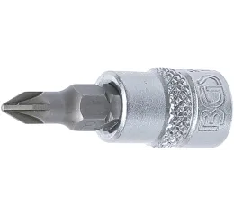 Nástrčná hlavica s bitom KRÍŽOVÁ 1/4" PZ1, BGS - B2490
