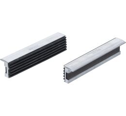 Pogumované čeľuste zveráka, magnetické, 125 mm, 2 ks - B3044