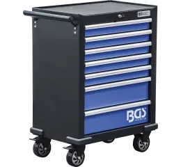 Dielenský vozík s náradím, 7 zásuviek, 263 ks - B4207