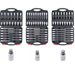 Nástrčné hlavice Imbus, TORX a XZN 1/2", sada 88 dielov - BGS