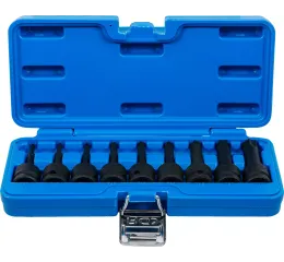 Sada rázových nástrčných kľúčov TORX, 1/2", T20-T70 mm, 9 ks - B5480