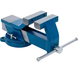 Otočný dielenský zverák 150 mm, kovaný - B58115