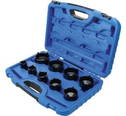 Sada nástrčných kľúčov na poistné matice, 1/2" a 3/4", 9 ks - B8337