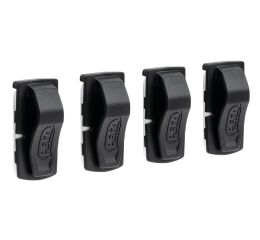 Klipy na prichytenie čelovky PETZL na prilbu UNI ADAPT, 4 ks - E000BA00