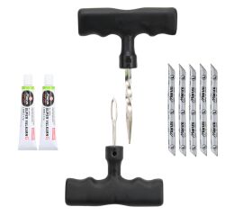 Opravná sada na bezdušové pneumatiky, 9 ks - F863