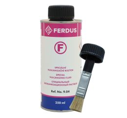 Vulkanizačný roztok F, 250 ml + väčší štetec - F904