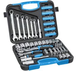 Gola sada s kľúčmi 1/2", 1/4", 104 ks - GU39002