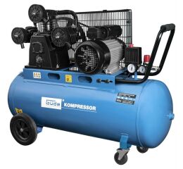 Vzduchový kompresor 100 l, Güde 551/10/100