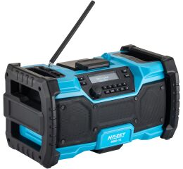 AKU DAB rádio, Bluetooth, hybrid 18 V a 230 V, Hazet 9580-10 - HA264971