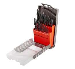 Sada vrtákov do kovu, 1 - 10 mm, 19 ks - HSS19P