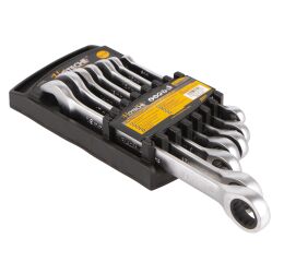 Sada račňových očkoplochých kľúčov, 8 - 19 mm, 7 ks - HT192611