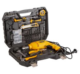Sada náradia v kufri s el. vŕtačkou, 101 ks - HTP800212