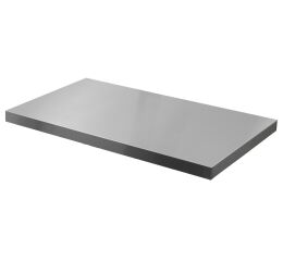 Nerezová pracovná doska 680x463x38 mm do zostavy dielenkého nábytku PROFI - TGW26S