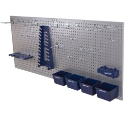 Dierovaná doska s príslušenstvom, 34 ks - JJ001143