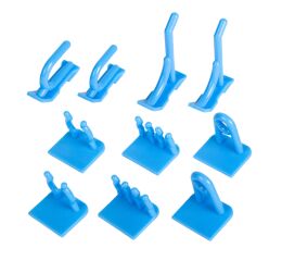 Plastové háčiky pre závesný systém, 10 ks - MSBRWK0010