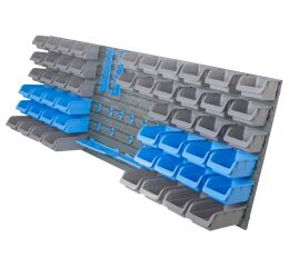 Závesný organizér na skrutky, 69 dielov - MSBRWK6903