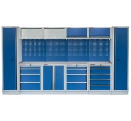 Kvalitný PROFI BLUE dielenský nábytok 3920 x 495 x 2000 mm - MTGS1300A77