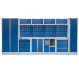 Kvalitný PROFI BLUE dielenský nábytok 4235 x 495 x 2000 mm - MTGS1300AG