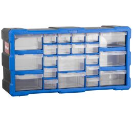Plastový organizér / box na skrutky 22 rozdeľovačov - MW1503