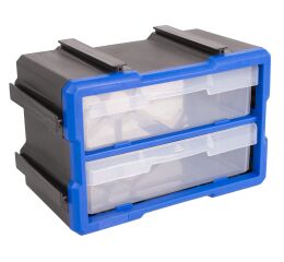 Plastový organizér, 2 boxy - MW1802