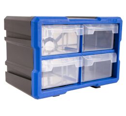 Plastový organizér, 4 boxy - MW1804